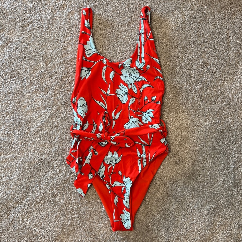Charley holiday one piece swimsuit Floral swimsuit